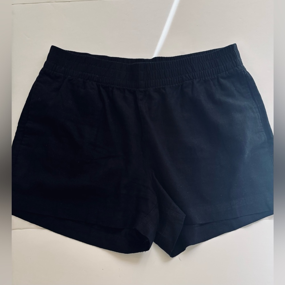 Old Navy Women’s Linen Blend Drawstring, Pull-On, Shorts, Size Large